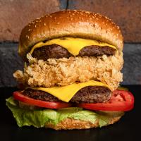 برگر دبل پلاس گوشت